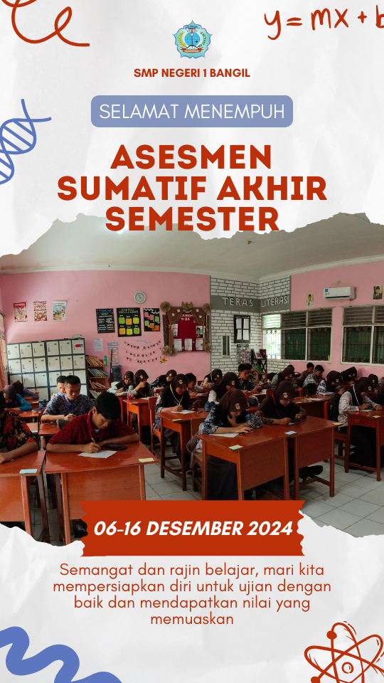 Pelaksanaan Asesmen Sumatif Akhir Semester Ganjil Tahun Ajaran 2024-2025: Siswa Siap Menunjukkan Kualitas dan Kemampuan